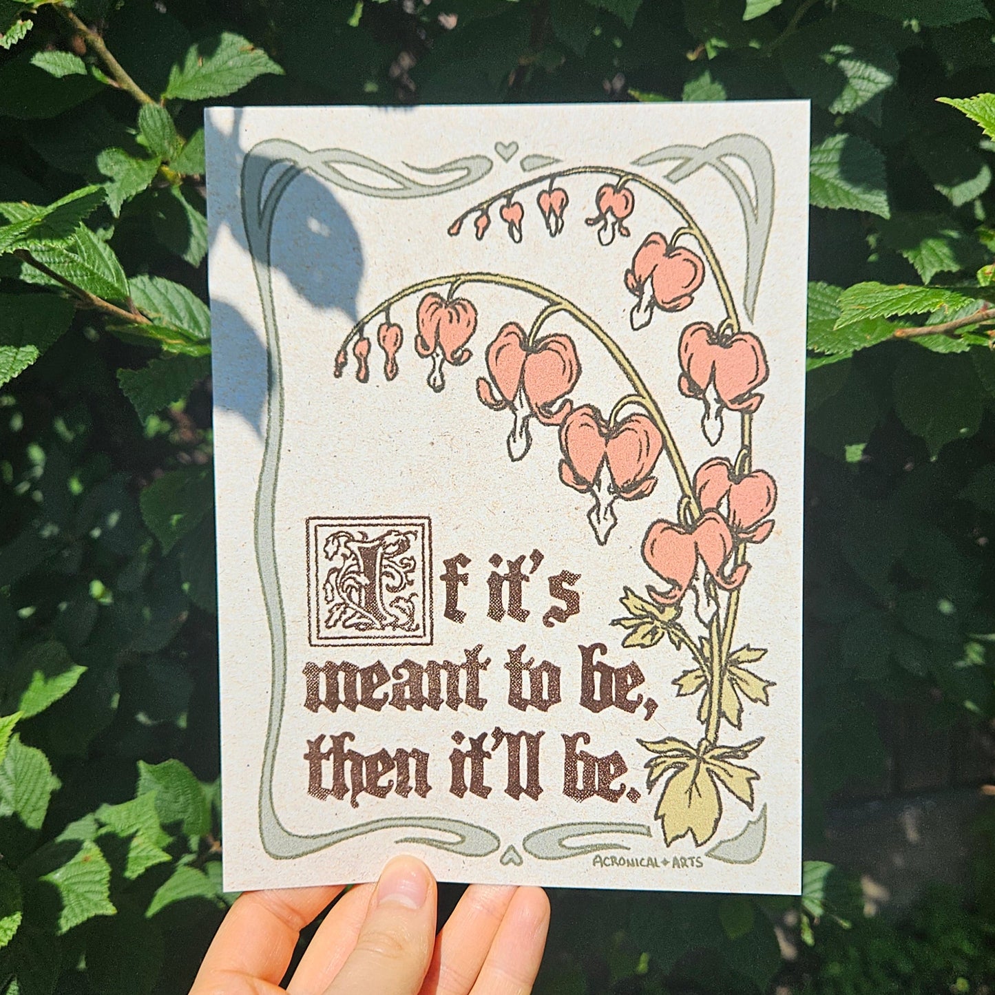 If It's Meant To Be - Print