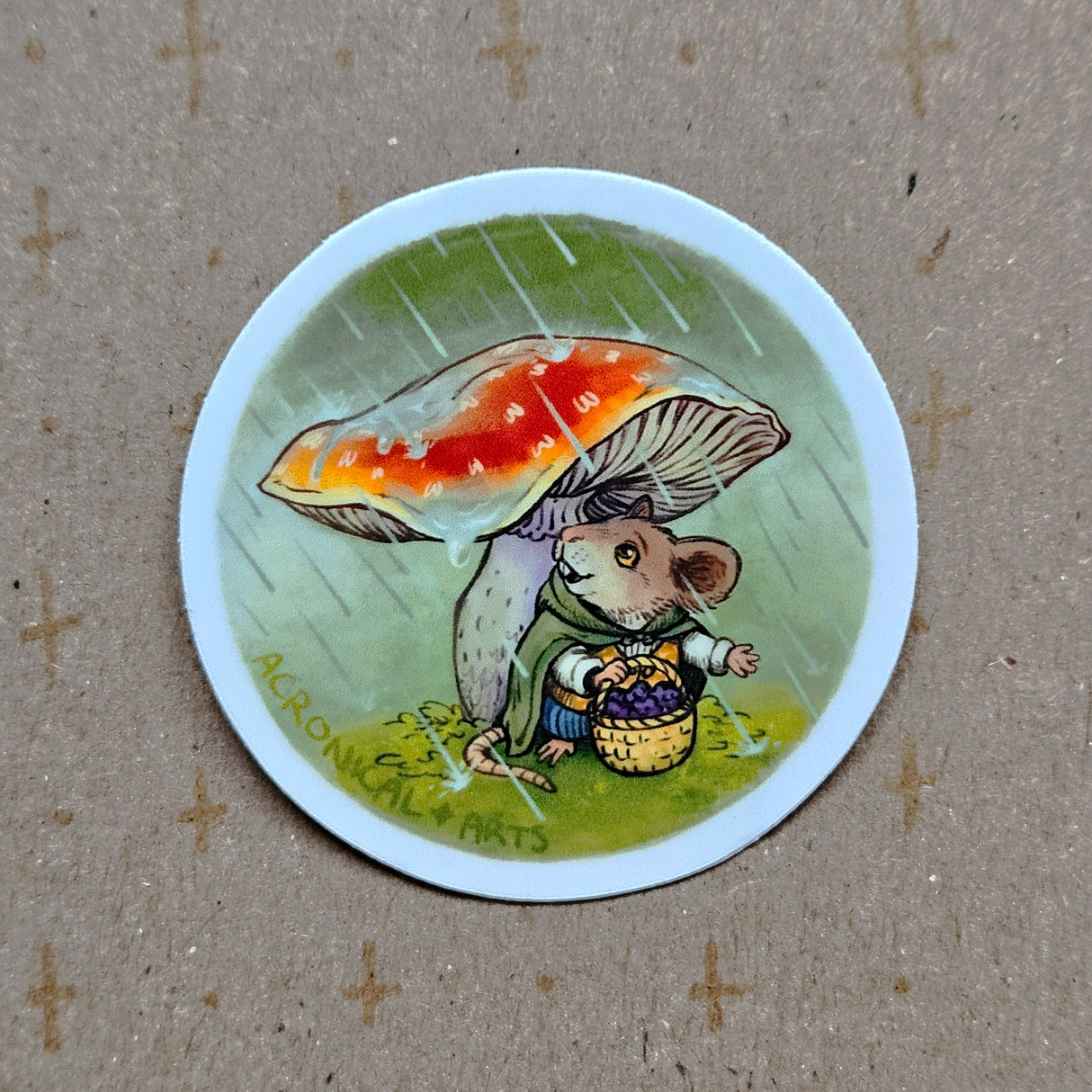 Mushroom Mouse - Sticker