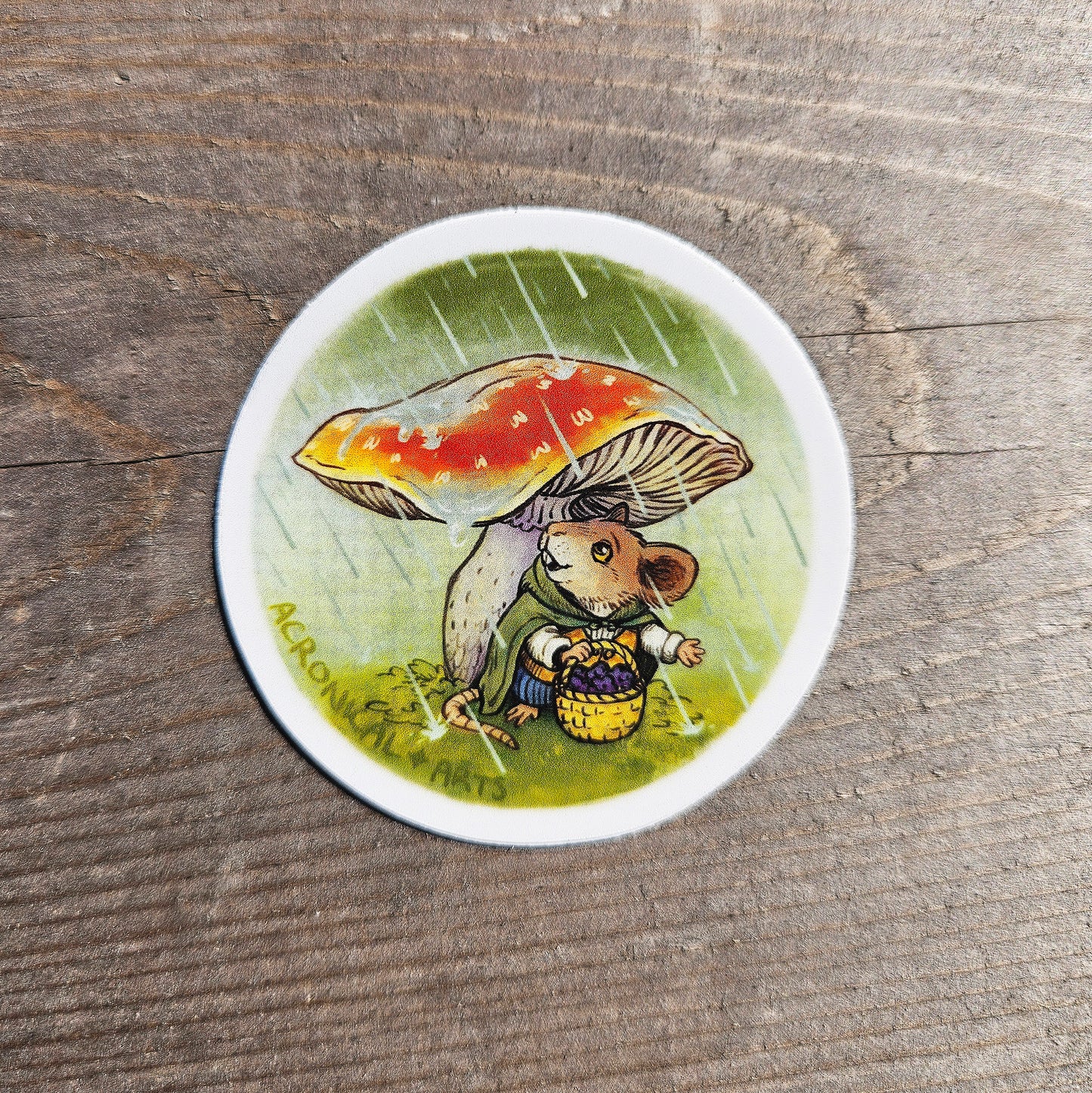 Mushroom Mouse - Sticker