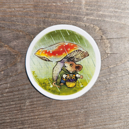 Mushroom Mouse - Sticker