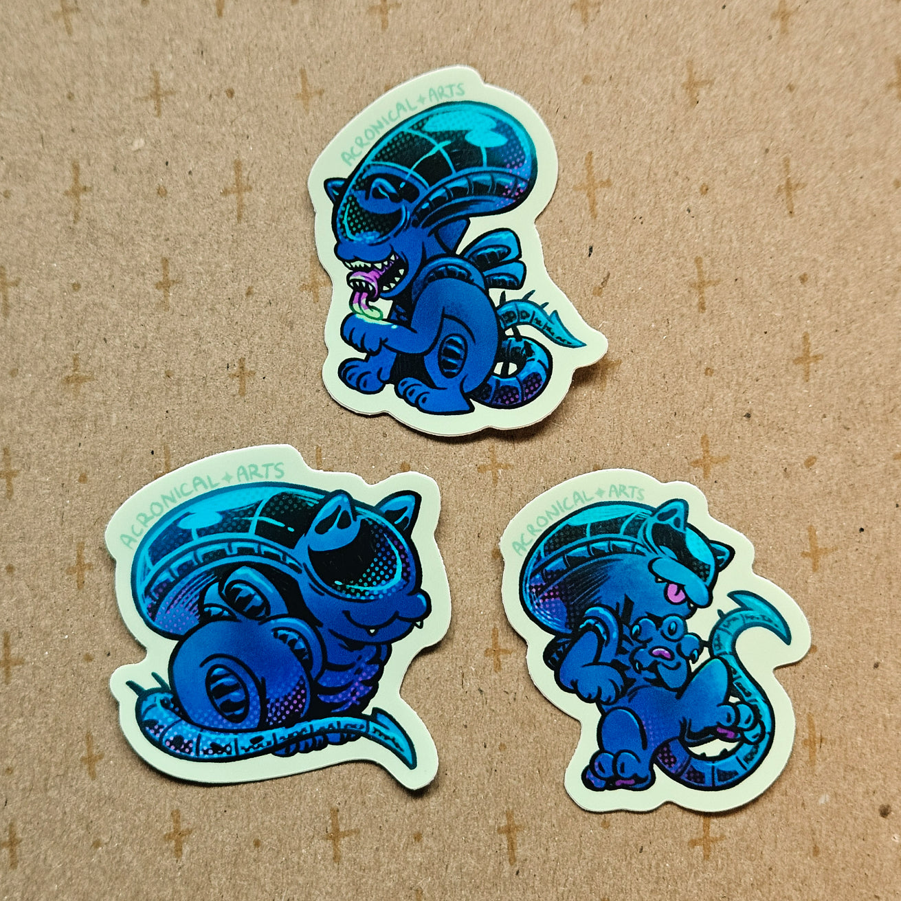 Nekomorphs - Sticker Pack (3pcs)