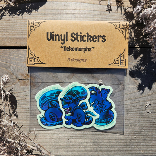 Nekomorphs - Sticker Pack (3pcs)