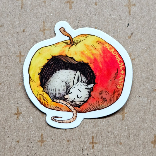 Sleepy Mouse - Sticker