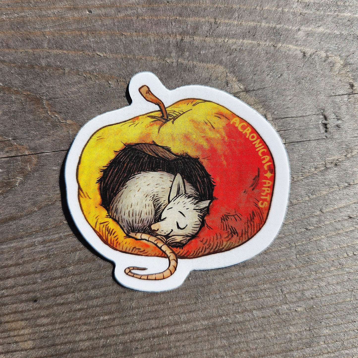 Sleepy Mouse - Sticker
