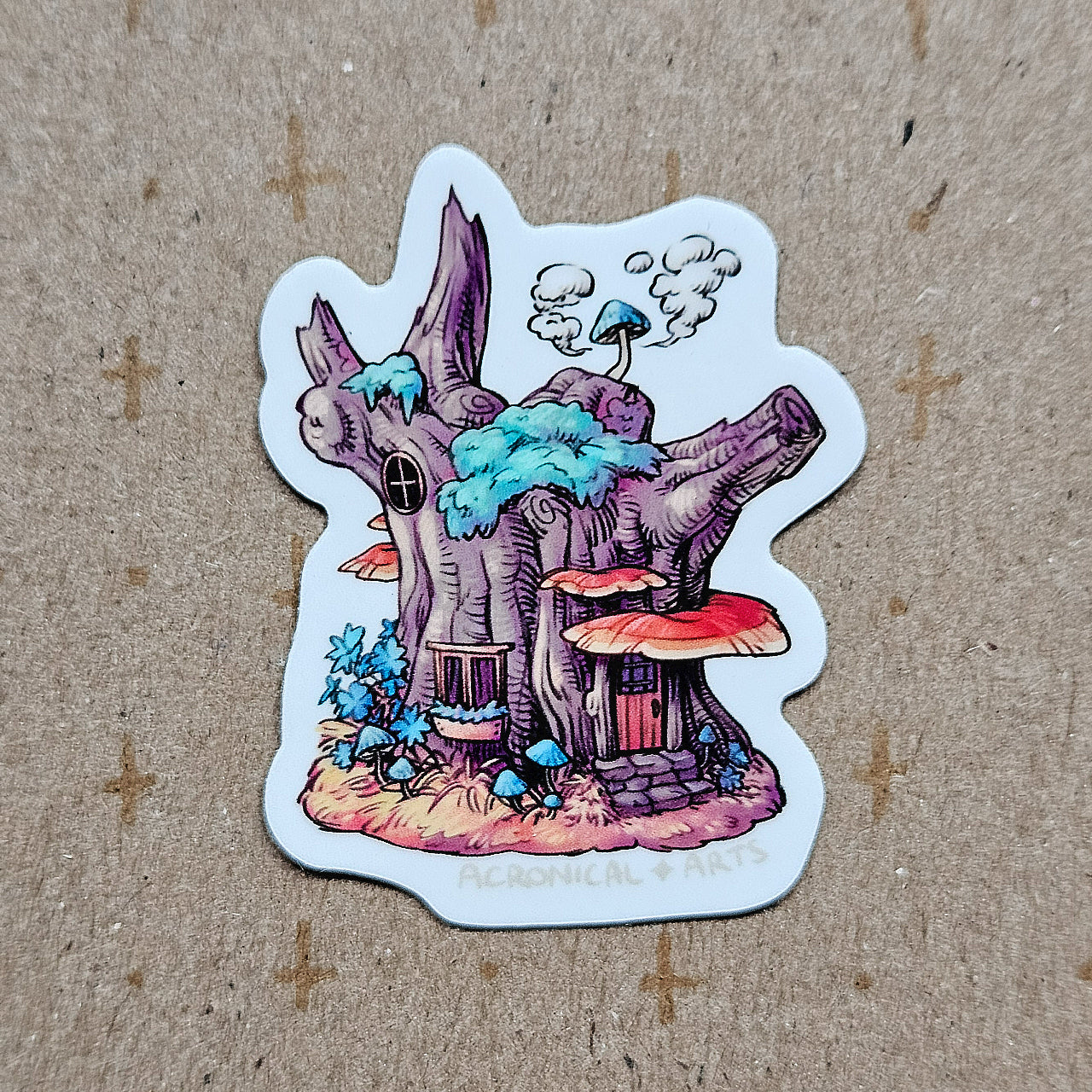 Stump House - Sticker