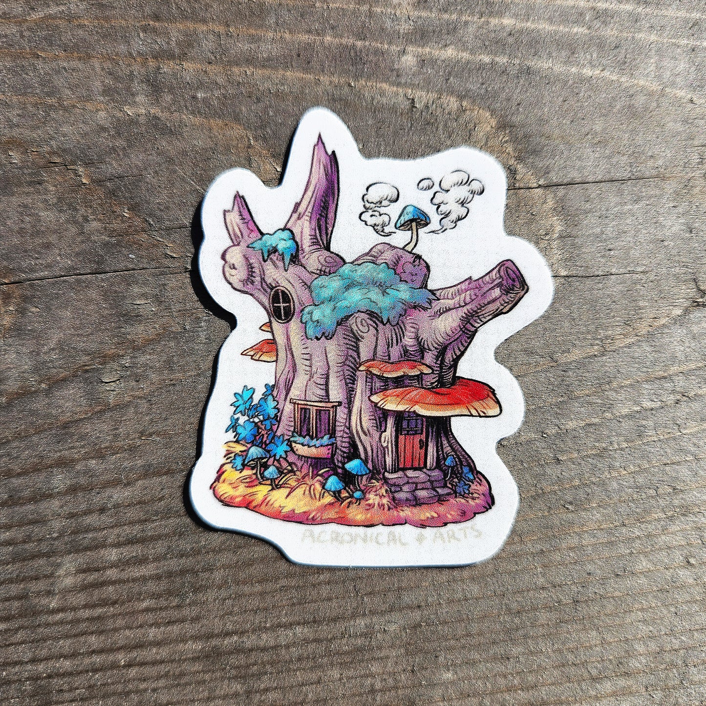 Stump House - Sticker