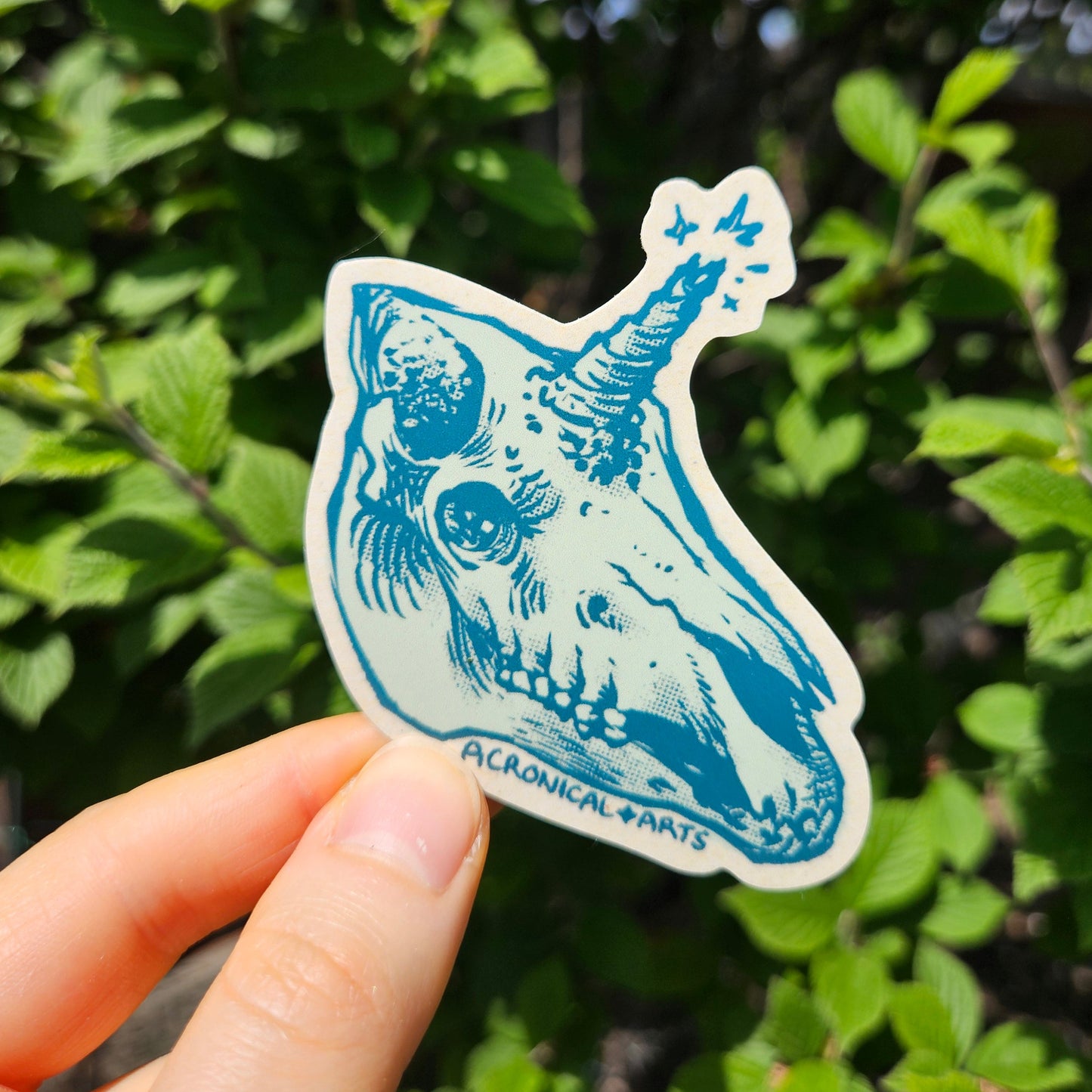 Unicorn Skull - Sticker